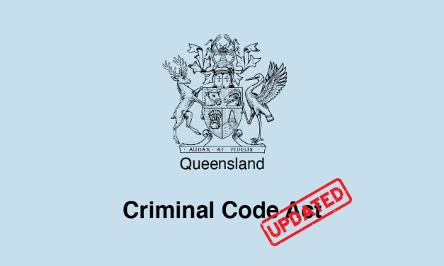 Queensland’s Criminal Code Act gets updated