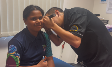 “Look ear!” Gurriny launches vital new ear health clinic for kids.