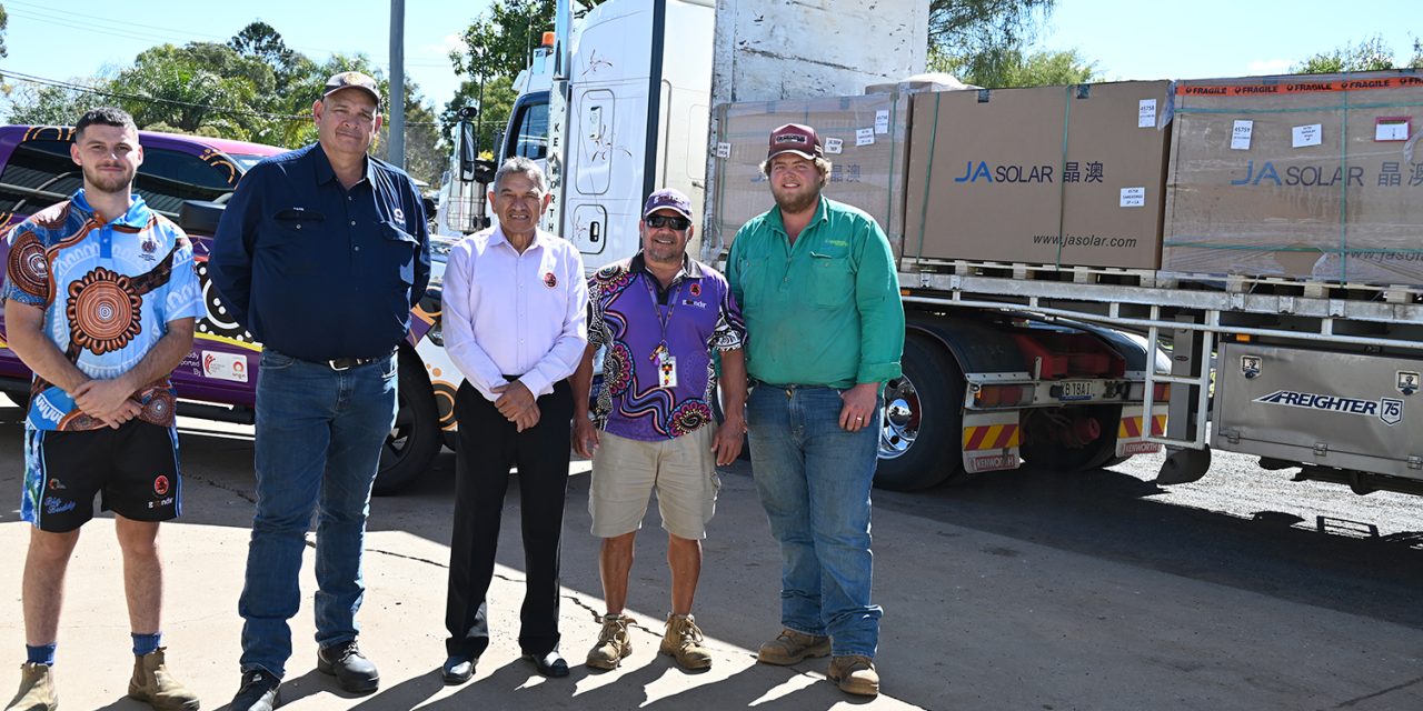 Solar donation powers Goondir health services